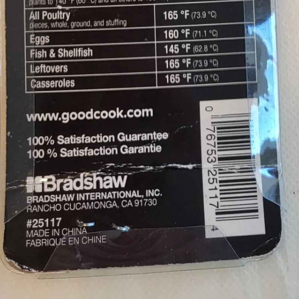 Good Cook Meat Thermometer NWT